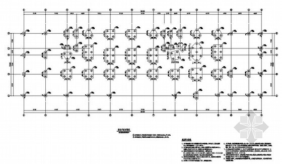 医院住院部结构设计资料下载-玉环县某医院科研楼结构设计图