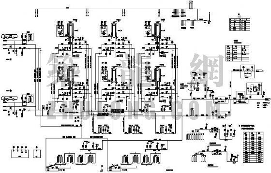 气化站建设资料下载-液化天然气（LNG）气化站工艺流程图