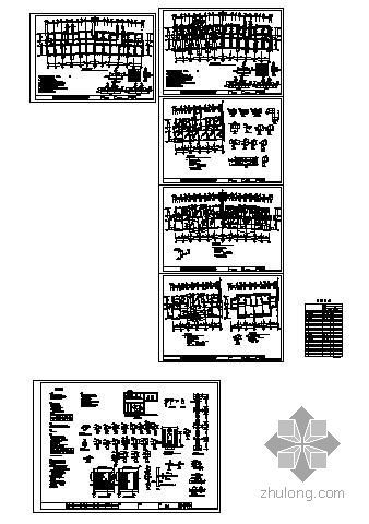重庆住宅项目结构图资料下载-某民用住宅结构图