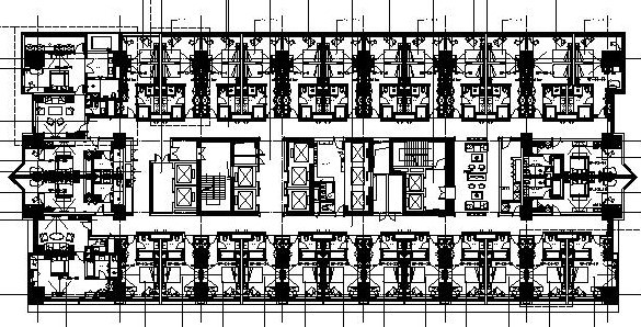 84平米欧式装修效果图资料下载-[四川]成都大鼎世纪广场酒店式公寓施工图设计（附高清效果图）