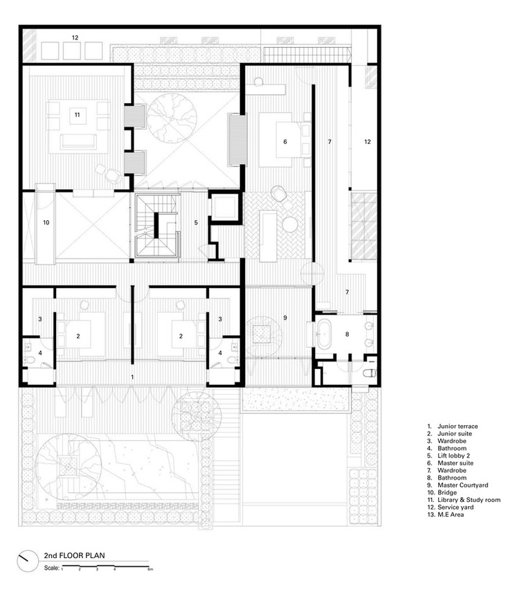 印度尼西亚雅加达热带私人住宅-Plans___Sections_3