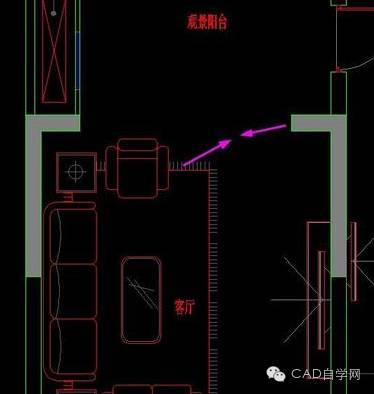 CAD教程：C平面布局时客餐厅注意事项_13