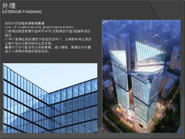 商业地产开发项目总体策划方案（图文并茂）-外墙