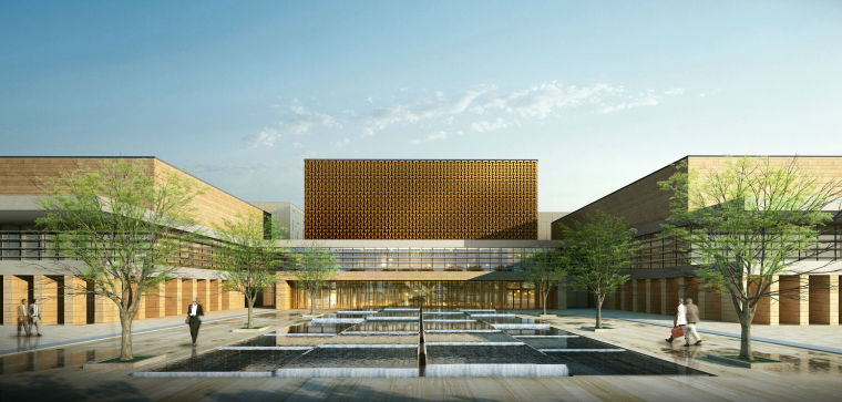 [山东]海尔青岛全球创新模式研究中心建筑模型（DC国际）-H 2