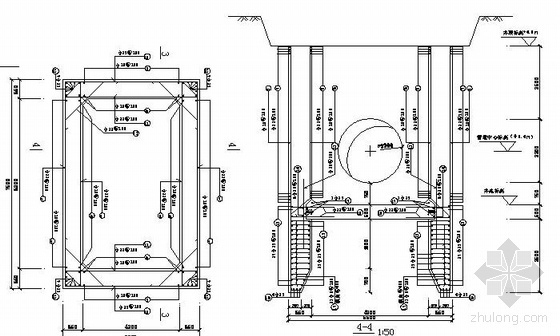 CAD水厂施工图资料下载-[浙江]某水厂输水管道工程顶管修改施工图