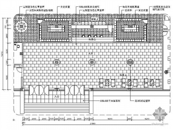 后现代风格cad图库资料下载-康体休闲中心装修图库