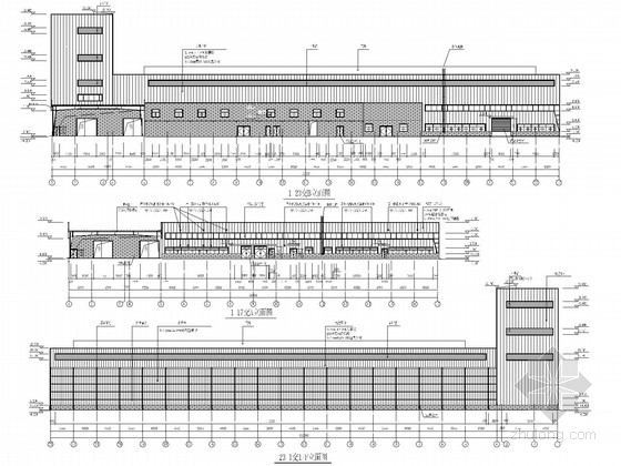 浙江多层物流厂房建筑图资料下载-单层局部多层设备平台钢结构厂房施工图(含建施)