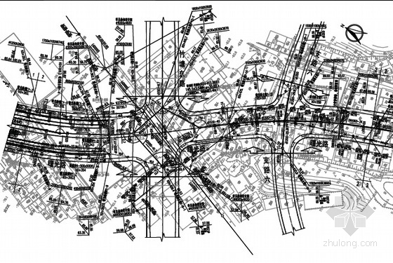 道路排水设计图纸资料下载-[湖南]市政道路排水工程设计图纸33张（含管道 管线综合 地道消防）