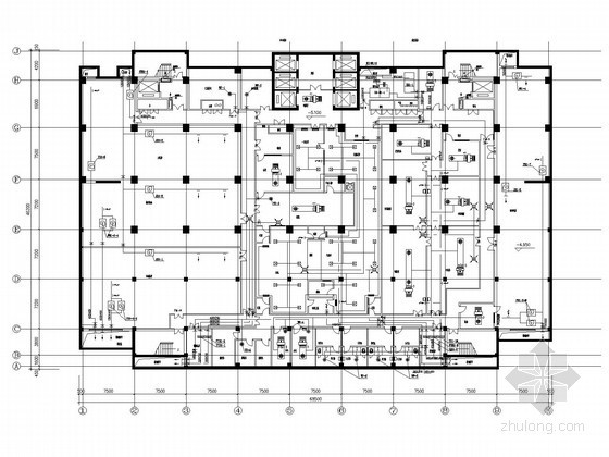 医疗建筑通风资料下载-[山西]高层医疗建筑空调通风及防排烟系统设计施工图（采暖设计 动力设计）