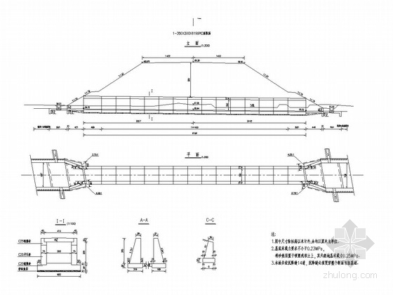 钢筋混凝土盖板涵说明资料下载-钢筋混凝土盖板涵施工图设计