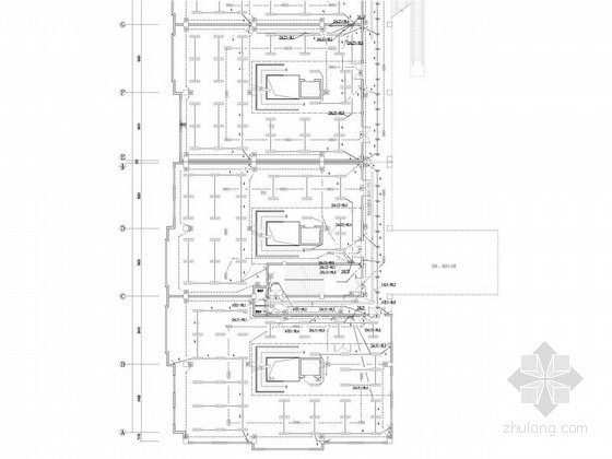 现代风格家具图块资料下载-[河南]家具城强弱电施工图