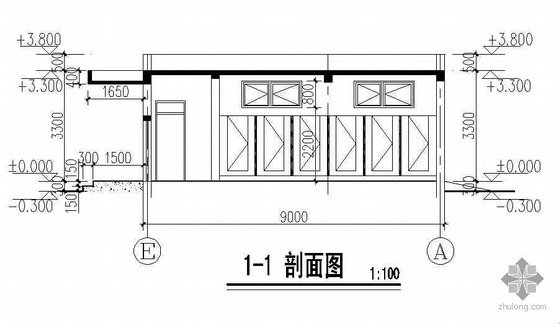 [丽水市]某厂区配套建筑施工图集-2