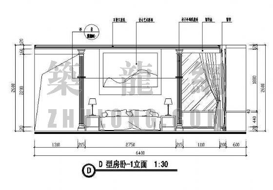 卧室立面