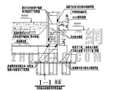 多种防雷做法大样图资料下载-防雷大样图