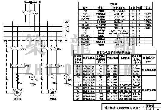 电气原理大全资料下载-常用电气控制原理图[通用图]