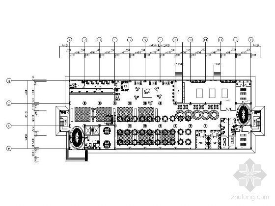 室内酒店大厅平面布置图资料下载-酒店平面图