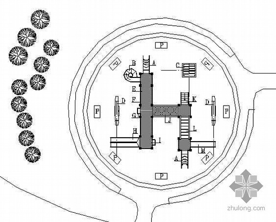 景观儿童游戏设施cad图资料下载-儿童游戏设施详图