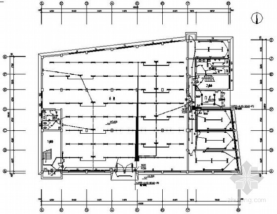 酒厂包装车间设计施工图资料下载-某服装车间电气施工图