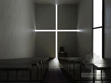 光与空间设计课件资料下载-光之教堂