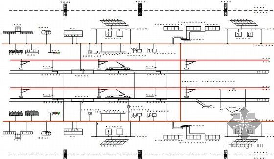 [四川]不良地质区新建时速250km双线客运专线铁路站前施工图技术交底269页-综合接地结构示意图