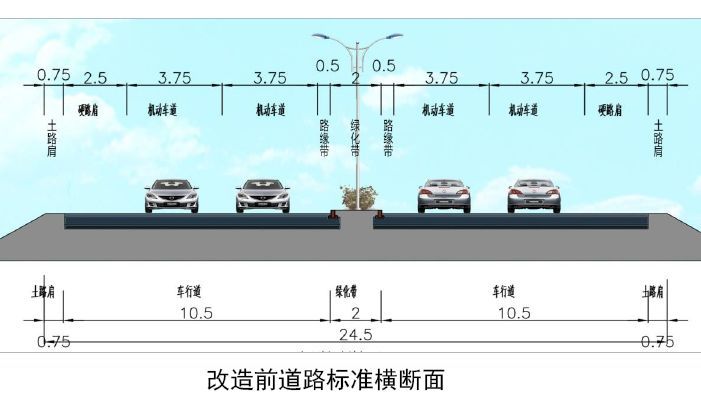 市政道路精美方案设计，管线、景观、生态雨水、自然水处理......_6