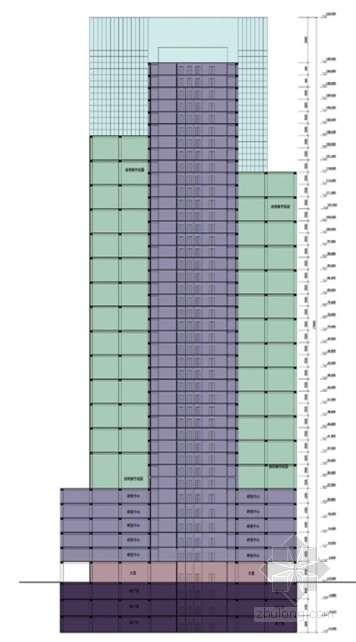 [成都]某四十一层科技大厦建筑设计方案文本-图9