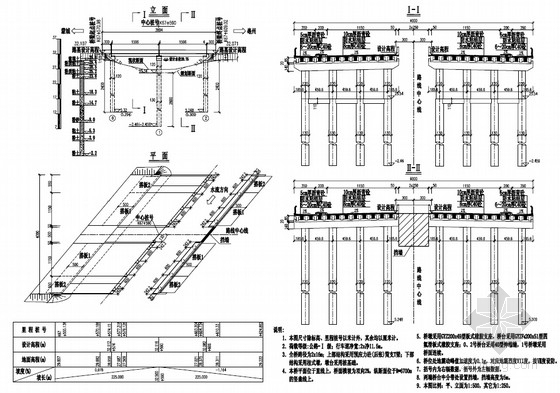 简支预应力桥资料下载-2-16m预应力混凝土后张法简支T梁桥设计套图（42张）