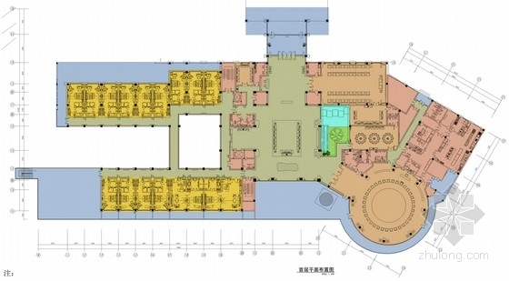 酒店室内设计2层资料下载-[广东]投资2亿五星级豪华现代风格酒店室内设计方案