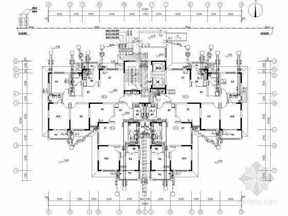2层建筑给排水图纸资料下载-十八层住宅楼给排水图纸