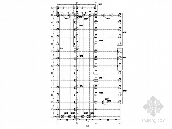 四层工业厂房施工图资料下载-[云南]单层钢结构排架结构工业厂房结构施工图