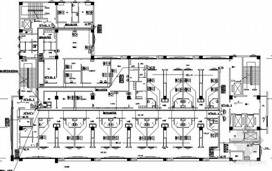 柳州市某医院传染病区建筑智能化系统全套施工图-2