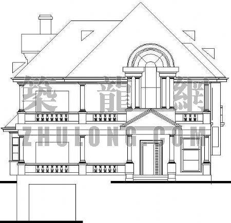 求两套小别墅的结构施工图资料下载-多层小别墅建筑施工图