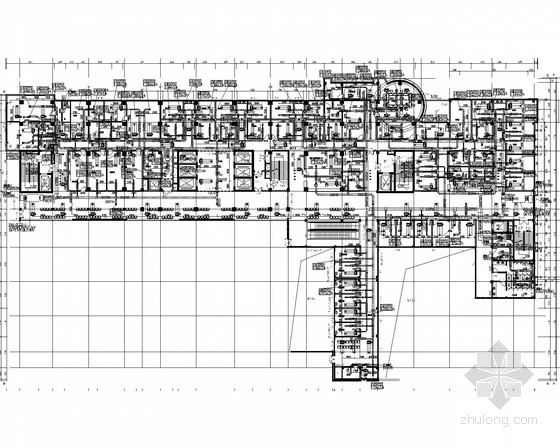 地下用房通风排烟设计图资料下载-[重庆]住院楼及办公配套用房空调通风排烟系统施工图