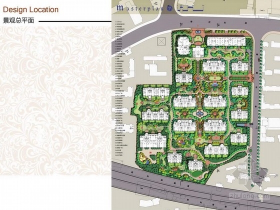 校园景观广场效果图资料下载-[大连]法式风格校园景观设计方案