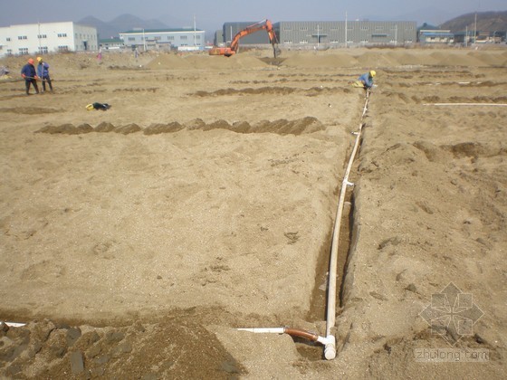 地基处理塑料排水板资料下载-真空联合堆载预压及堆载预压地基处理施工方案