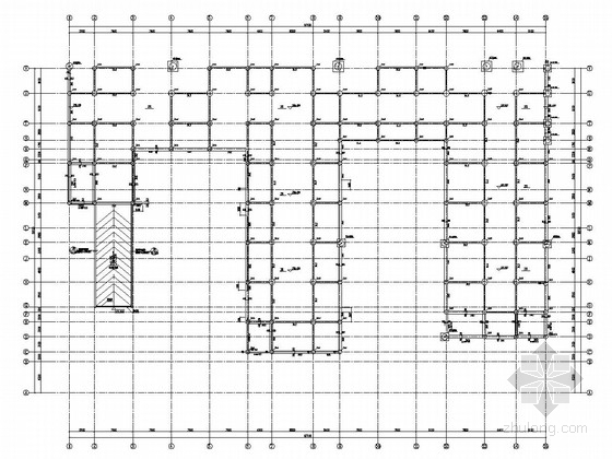 负二层地下车库资料下载-[重庆]地下一层框架结构地下车库结构施工图
