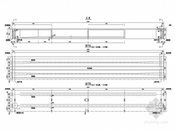 高等级公路装配式30米简支T梁通用设计图（71张）-T梁一般构造图 