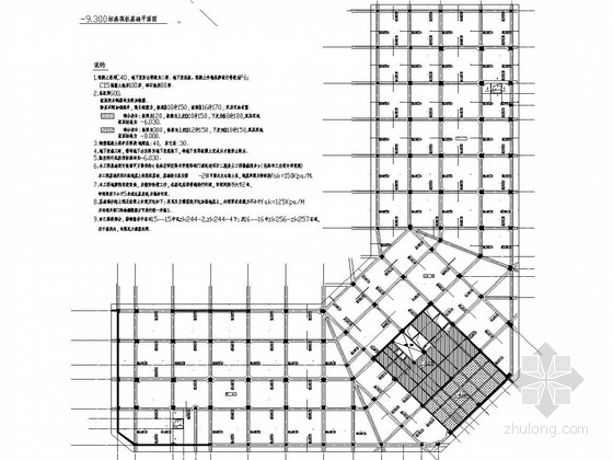 10层框架宾馆资料下载-10层框架结构三星级酒店结构施工图（2013年6月出图）