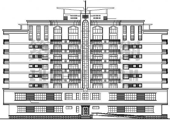 办公楼建筑设计要点资料下载-某办公楼建筑设计施工图