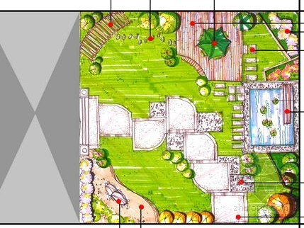 办公庭院设计方案资料下载-私家庭院景观设计方案
