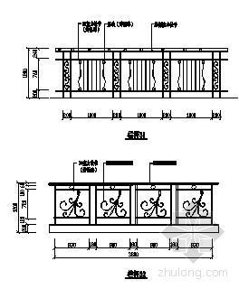 21款装饰栏杆施工图-2