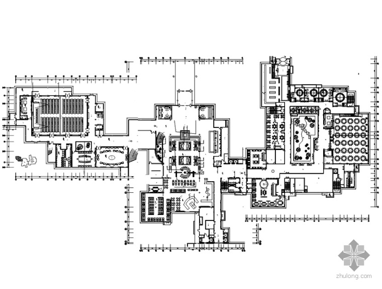 五A景区景观施工图资料下载-[绍兴]五星级园林酒店施工图（含实景）