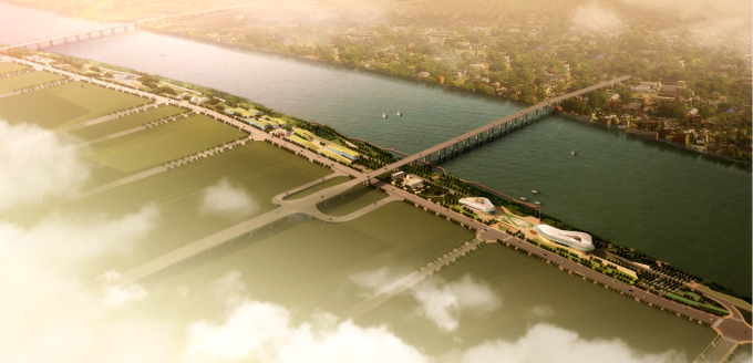 景观交通策略资料下载-[广西]河江滨水景观方案概念设计