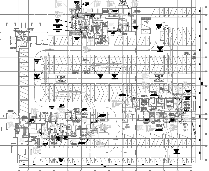 130平米简欧设计资料下载-[广西]超高层商业住宅小区暖通系统设计施工图（34万平米89张）