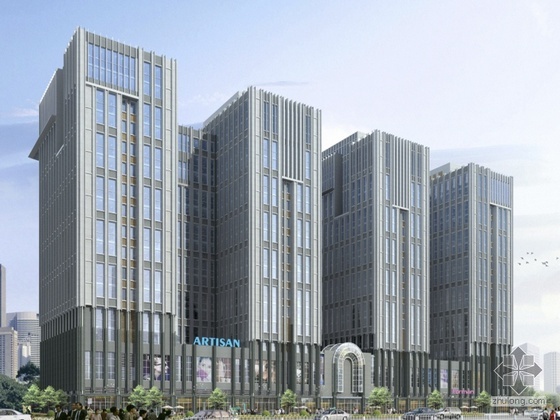 酒店建筑机电工程案资料下载-[北京]某公寓式住宅楼建筑设计二次方案文本