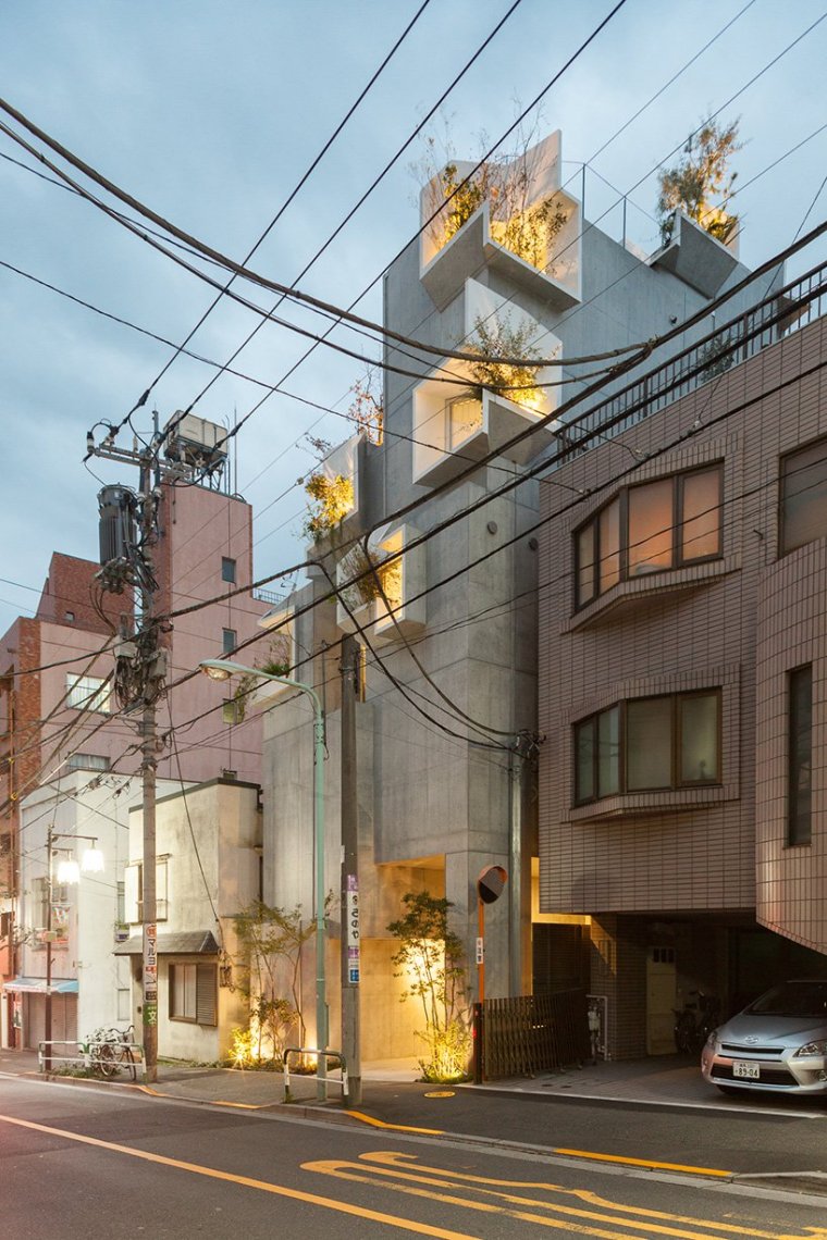 日本模糊住宅模型资料下载-模糊tree-ness住宅