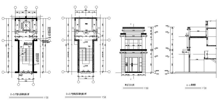 [宁夏]高层剪力墙住宅及办公建筑施工图（含多栋楼及全专业图纸）-高层剪力墙结构住宅及办公建筑详图