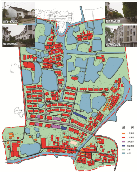 [浙江]湖州市南浔区菱湖镇射中村中心村改造方案文本-建筑层数分析