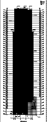 高层框剪结构写字楼建筑施工图