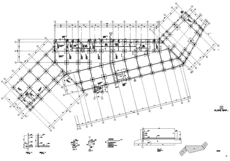 园林项目施工资料下载-[浙江]温州雁荡山游人中心园林结构施工图设计